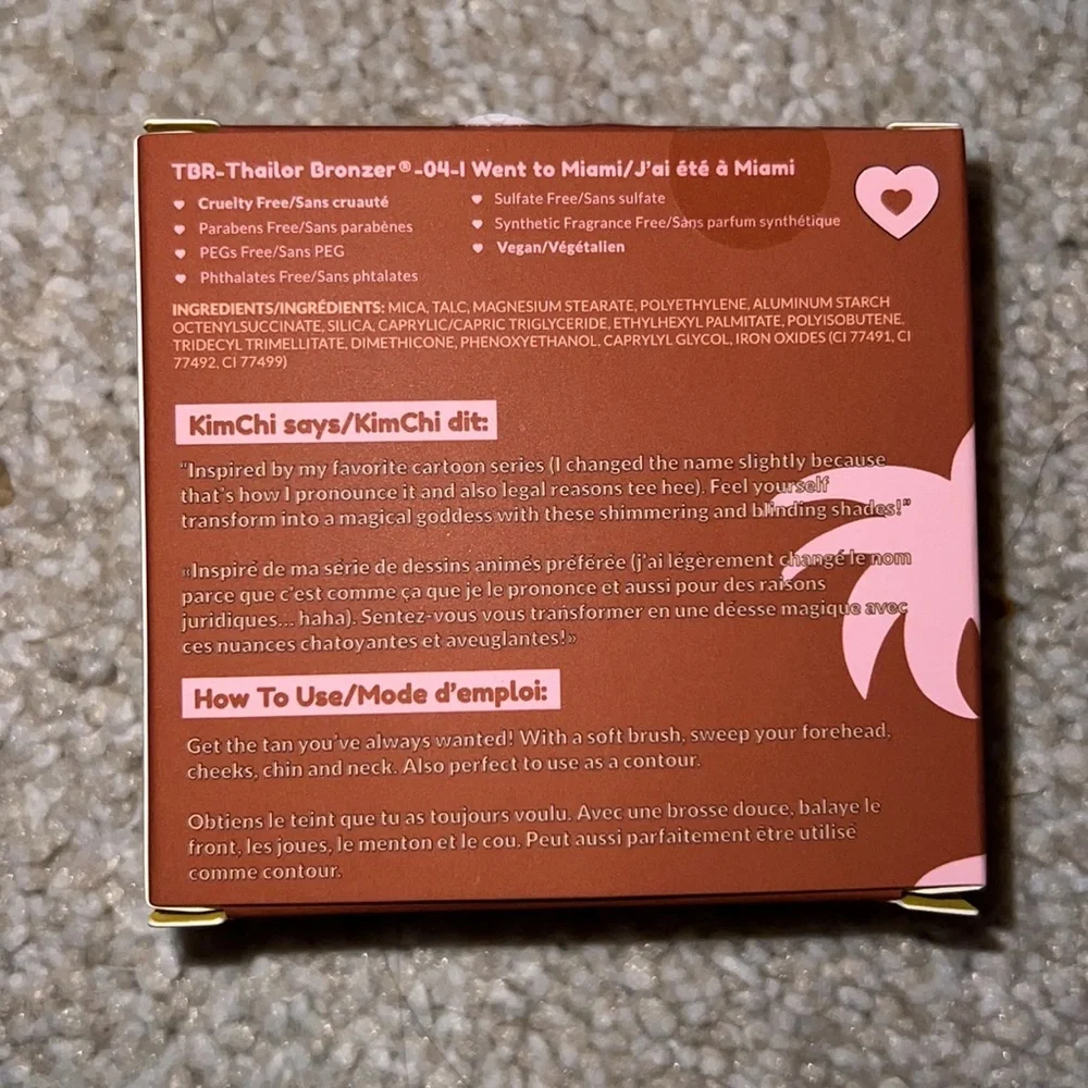 🆕 KimChi Chic Thailor Bronzer - 04 I went to Miami